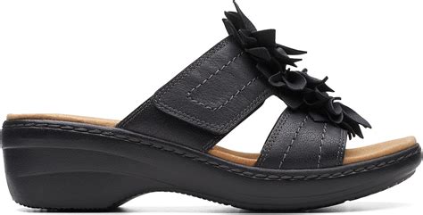 Clarks Women's Merliah Raelyn Slide Sandal, Black India | Ubuy