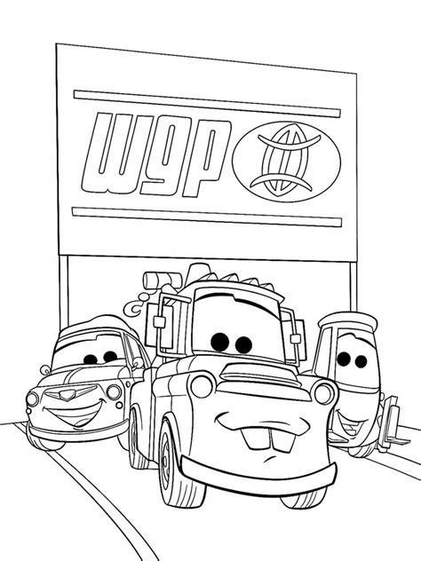 40+ Disney Cars Coloring Pages For Kids 🎨🏎️ - Coloringpagesforkids.net