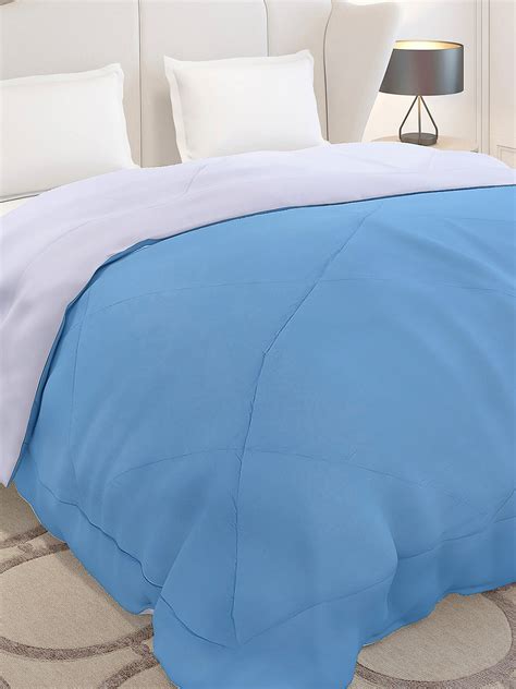 Buy Solid Double Bed 210 GSM Comforter Ava for Mild Winter (Weight 0.9 ...