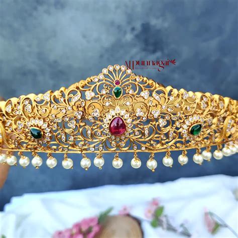 Non Idol Floral Design Bridal Hip Belt – AJ Punnagai
