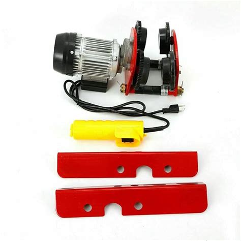 Electric Hoist Lift 2000LBS Overhead Electric Motor Hoist Trolley ...
