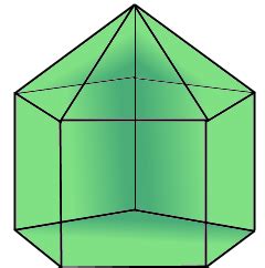 Image result for Pentagonal Pyramid Geometry