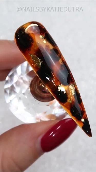 Image result for Tortoise Shell Nail Art Tutorial