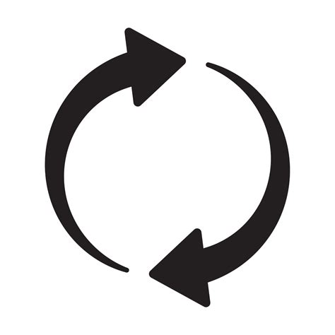 Black circle arrows graphic for website isolated. 21618655 Vector Art ...