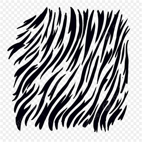 White Tiger Stripes Pattern