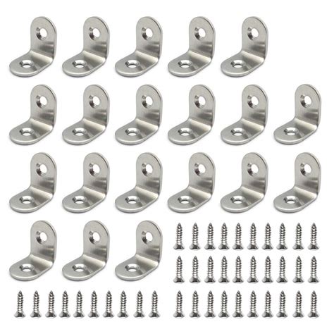 Fujie 20 Pcs Right Angle Brackets 90 Degree Right Angle | Desertcart INDIA