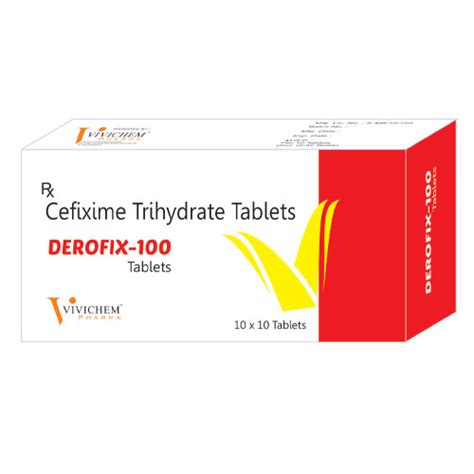 Derofix-100 Tablets Vivichem Pharma