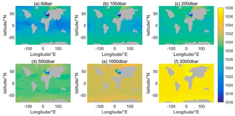 A Global Seawater Density Distribution Model Using a Convolutional ...