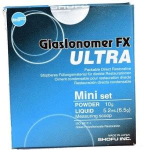 Shofu GlasIonomer FX Ultra Glass Ionomer (GIC) Restorative Mini Kit ...