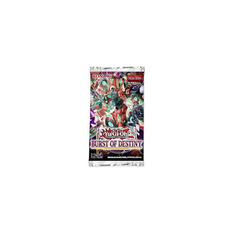 YU-GI-OH! KONBODE Burst of Destiny Booster Packet, | Ubuy India