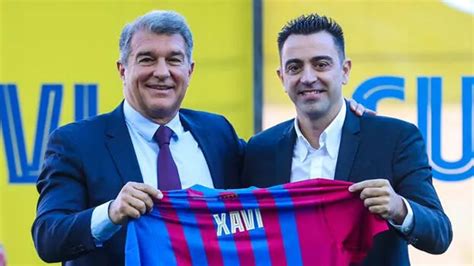 Xavi unveiled as new FC Barcelona coach at Camp Nou - SPORTS - GENERAL ...