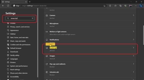 Image result for Enable JavaScript Edge Browser