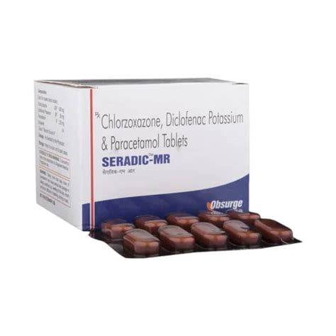 Seradic Mr Strip Of 10 Tablets: Uses, Side Effects, Price & Dosage ...