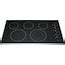 Frigidaire 36-in 5 Burners Smooth Surface (Radiant) Stainless Steel ...