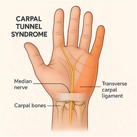 Wrist Anatomy Carpal Tunnel Carpal Tunnel Syndrome Symptoms And