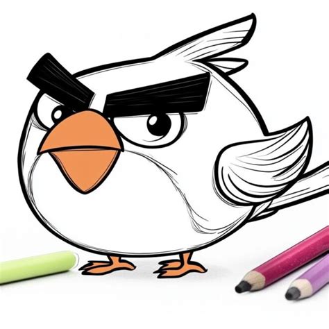 Image result for Super Fun Coloring Pages Angry Birds