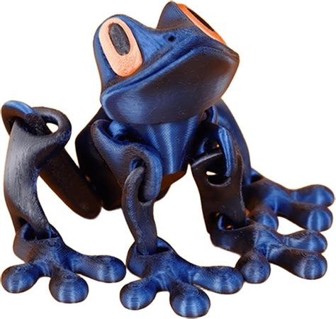 TinyGlam 3D Printed Magnetic Frog Refrigerator Magnet, 3D Fake Frog ...