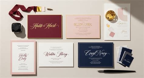Best Fonts & Color Combinations for Wedding Invitations | Jalaram Cards ...