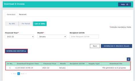 e-Invoice Download: How to Download e-Invoices From GST Portal