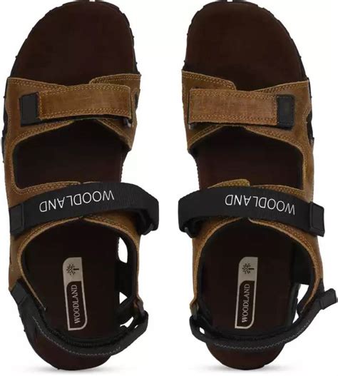 Woodland Brand Mens Casual Backstrap Sandal GD 3249119 (Camel) :: RAJASHOES