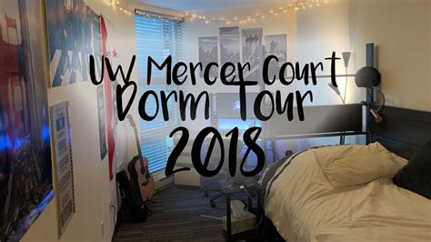 UW Dorm Tour 2018 | Mercer Court C - YouTube