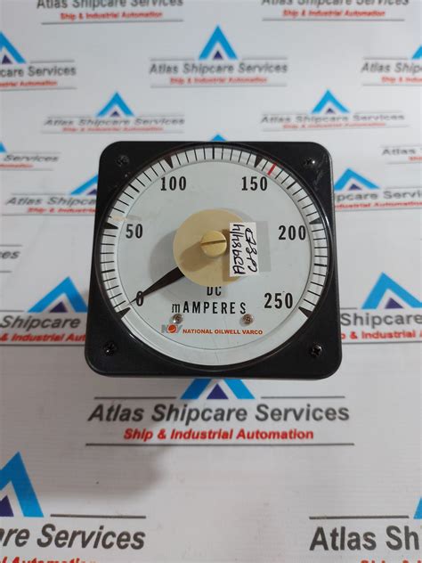 STANDARD ELECTRIC WORKS LS-110DC AMMETER DC MOVING COIL – Atlas ...