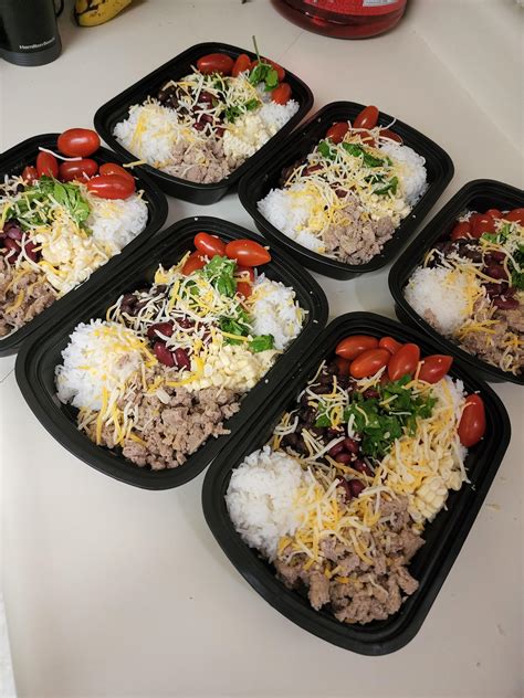 DIY Healthy Chipotle Bowls : r/MealPrepSunday