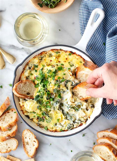 Spinach Artichoke Dip Recipe - Love and Lemons