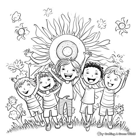 Spring Break Coloring Pages - Free & Printable!