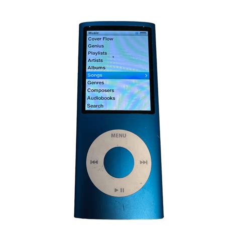 Buy Apple iPod Nano 4th Gen 8GB Blue MP3 Player Used Excellent Online ...