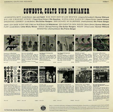 Cowboys, Colts und Indianer – Bertelsmann Vinyl Collection
