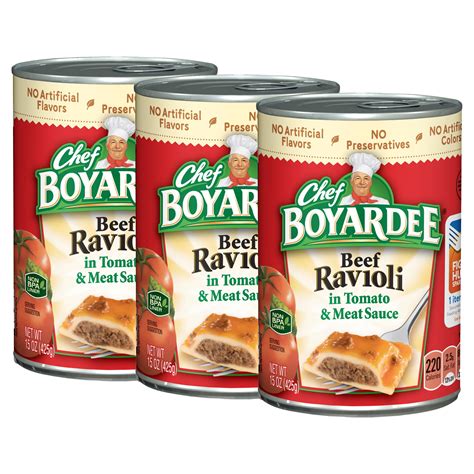 Chef Boyardee Beef Ravioli