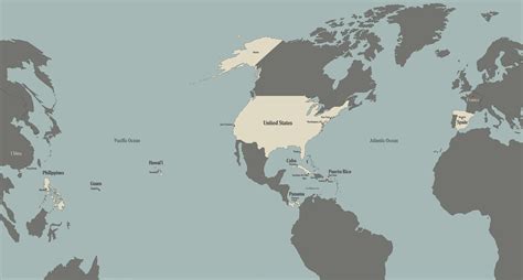 American Imperialism Map