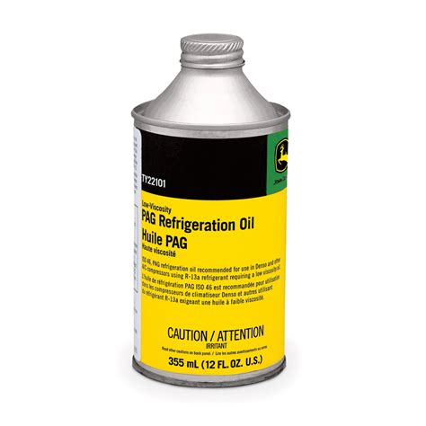 TY22101: 134a PAG Refrigeration Oil, ISO 46, 355 ml (12 Fluid Oz ...