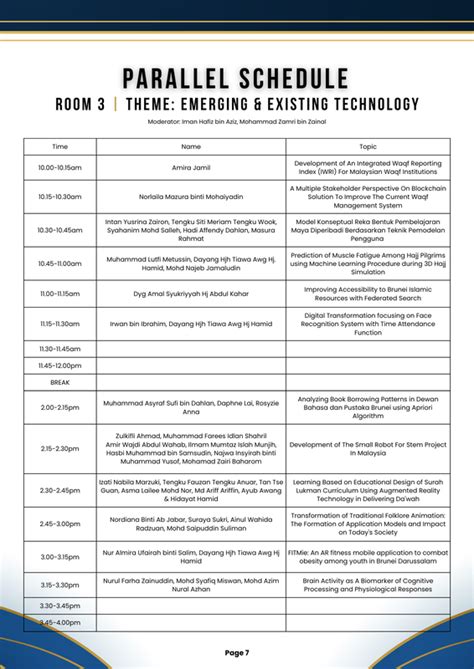 Program Schedule in Partnership 的图像结果