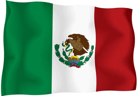 Mexican Flag Vector | Free Vector Art at Vecteezy.com!