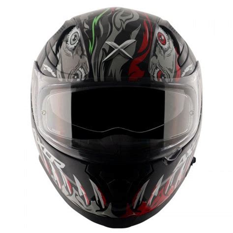 Axor APEX BEAST BLACK GREY Helmet – BikerStore.in
