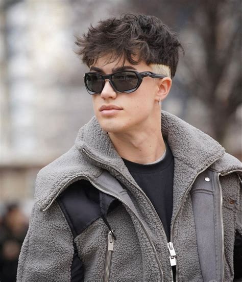 Men’s Fashion Inspiration | Bleached hair, Guy haircuts long, Boy ...