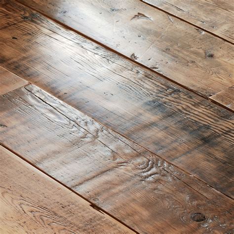 Antique Wooden Floors - Handmade Textured Finishes