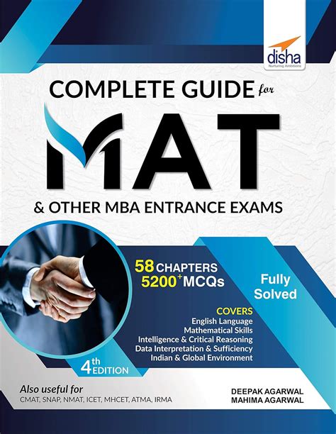 Complete Guide for MAT and other MBA Entrance Exams 4th Edition eBook ...