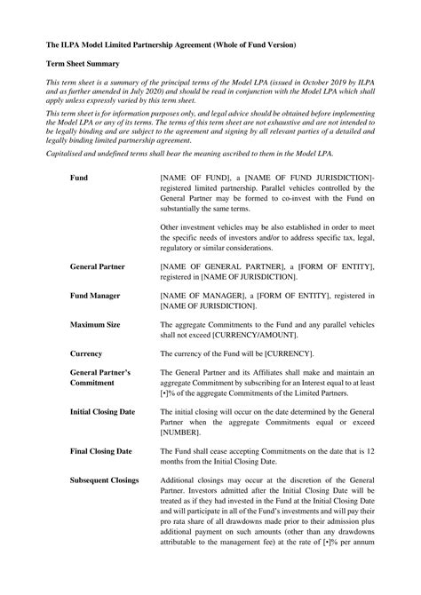 Example of a Limited Partnership 的图像结果