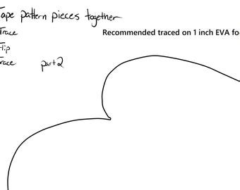 Image result for Digitigrade Sewing Pattern Paper Template