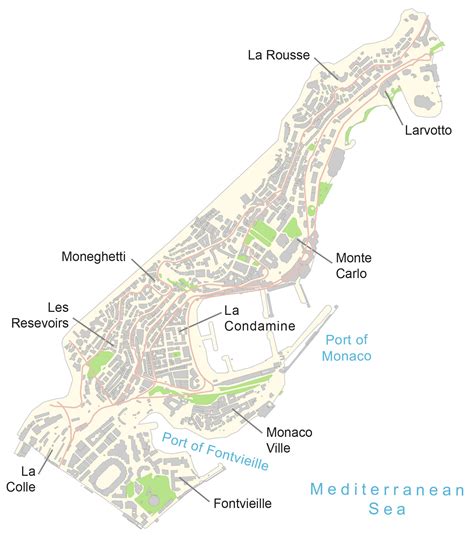 Monaco Map New Year Composition Map Of Monaco Of Snow And Fir Trees