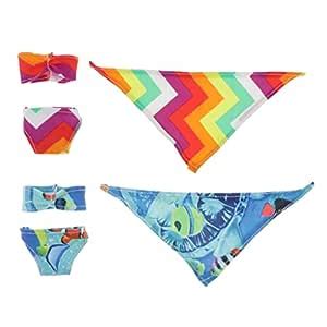 Buy GG 1/6 Scale Female Swim Suit Bikini Set for 12inch Action Figures ...