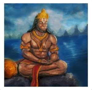 Decor Villa - 1 Hanuman ji Wall poster Paper Print - Art & Paintings ...