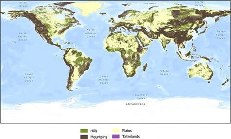 Landform Map 的图像结果