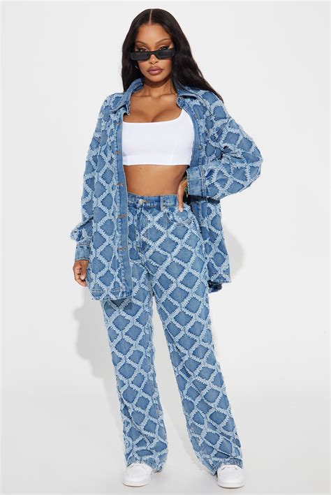 Denim Sets - Denim 2-Piece & Matching Sets | Fashion Nova