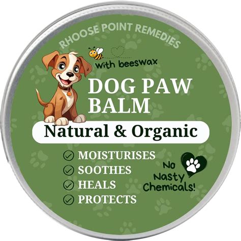 Dog Paw Balm & Dogs Nose Balm 30ml Lick-Safe All Season Protection for ...
