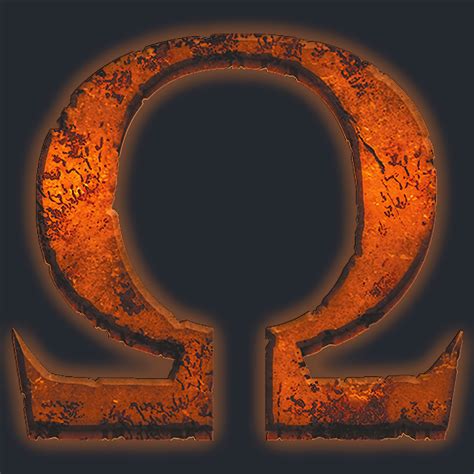 God Of War Omega Symbol Png