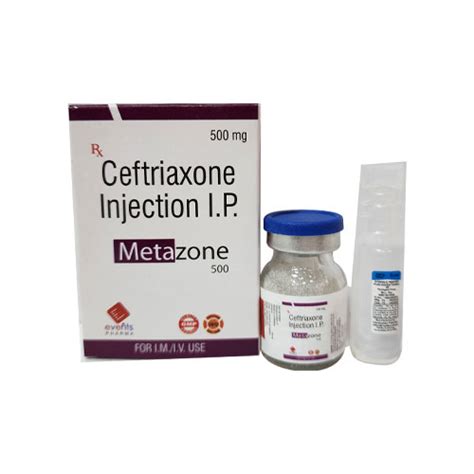 METAZONE-500 Injection Events Pharmaceuticals Pvt. Ltd.